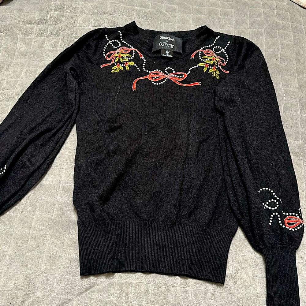 ModCloth x Collectif holiday sweater